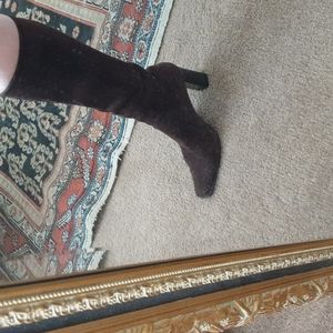 Prada Brown Suede Boots